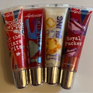 Lot of 4 Bath & Body Works Liplicious Lip Glosses